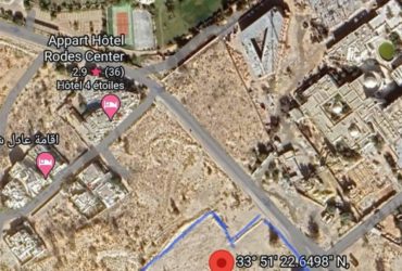 A vendre un terrain unique à Djerba