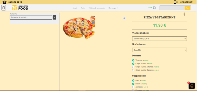 Développement Site Web E-commerce WordPress Pour Restaurant Boutique ..
