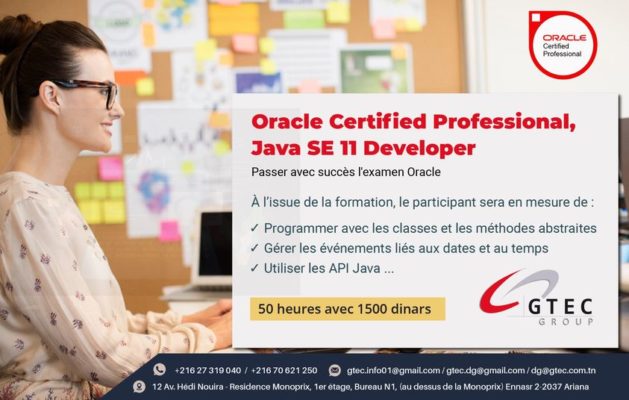Formation Certification Oracle JAVA SE 11 Developer