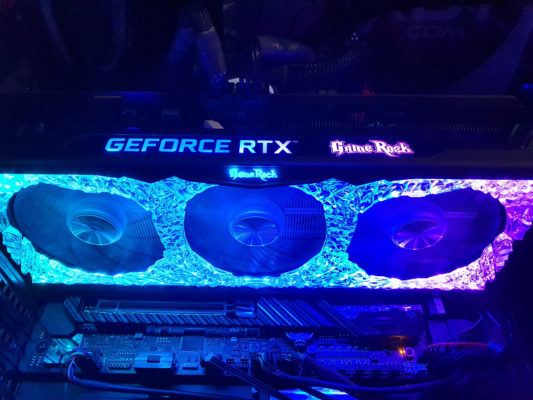 Carte Graphique GeForce Nvidia RTX 3070 GameRock 8Go – 6 MOIS DE GARANTIE