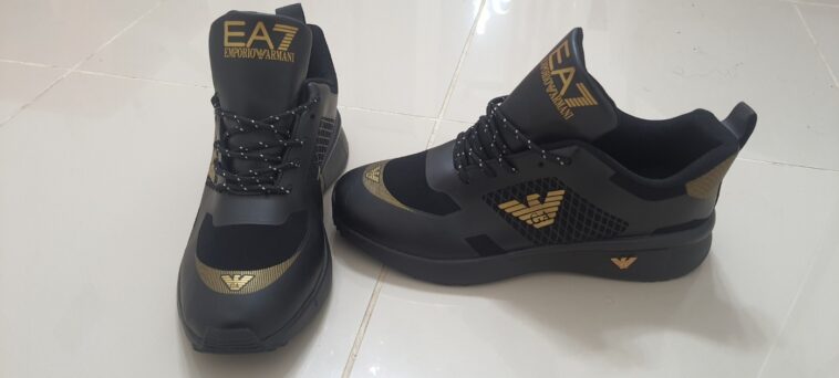 Sneakers EA7 EMPORIO ARMANI BLACK/GOLD/SILVER