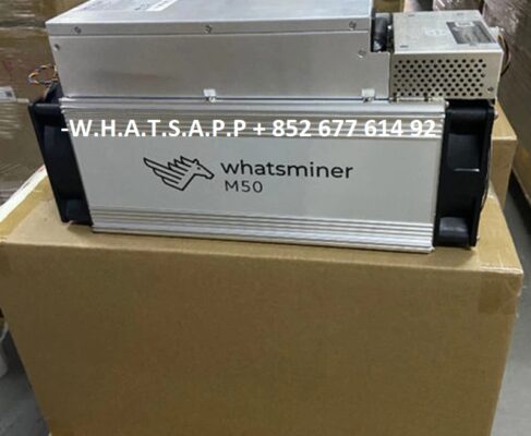 Asic miner Whatsminer M50 118TH/s +psu