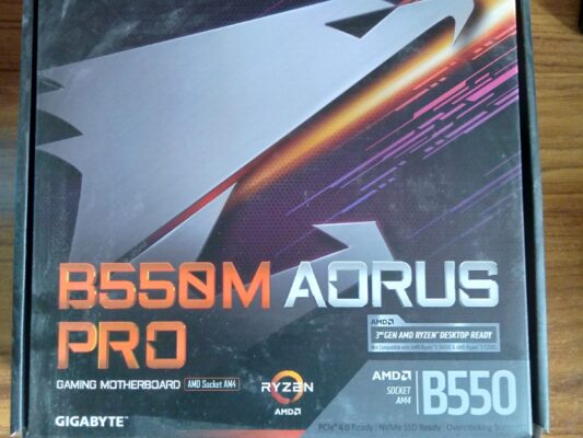 PC Gmaing AMD RYZEN 5 3600/GTX 1650 SUPER/16G 3600HZ/Gigabyte B550M AORUS PRO